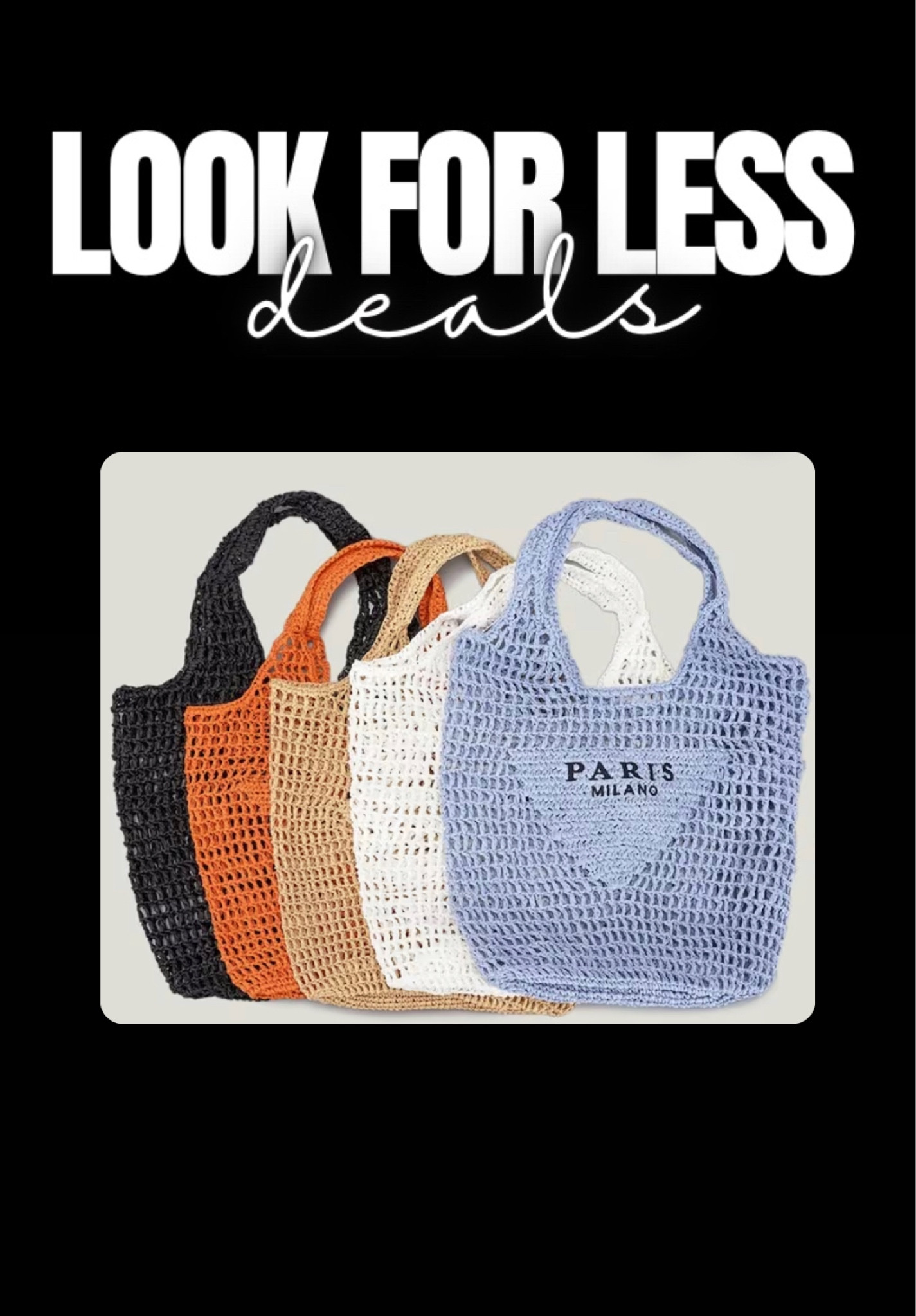 The it bag
Beach tote 
Straw bag 

#LTKitbag #LTKunder50 #LTKsalealert