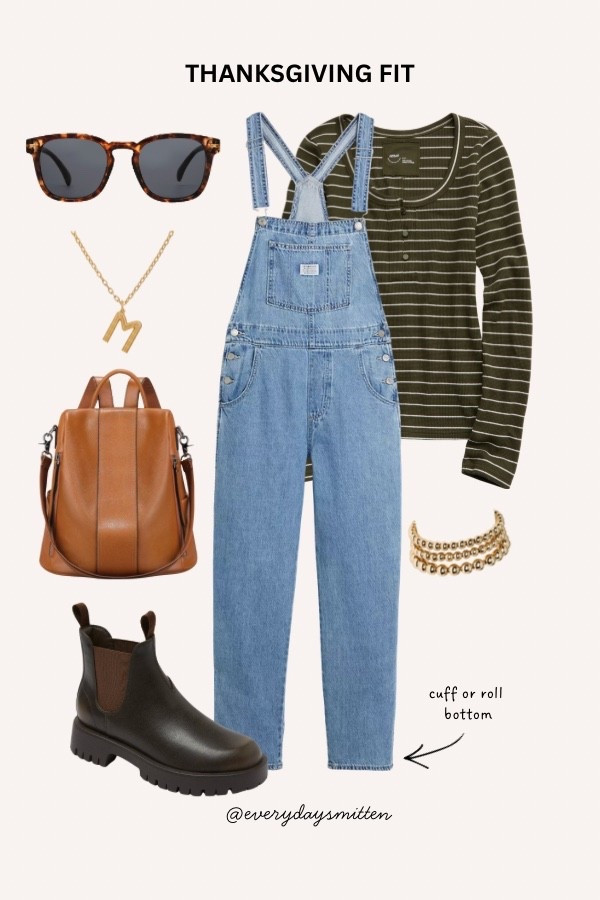 Thanksgiving outfit
Levi vintage overalls
Henley long sleeve tee
Brown chelsea boots
Backpack purse

#LTKFindsUnder50 #LTKSaleAlert #LTKHoliday