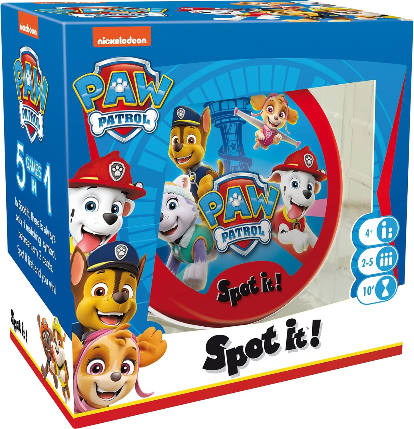 Spot It! Paw Patrol - Beloved Family Card Game with Paw Patrol Characters! Fun Matching Game for ... | Amazon (US)