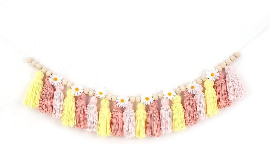 Daisy Highchair Garland, Daisy Birthday Bundle, First Birthday Daisy Bundle, Best Daisy Birthday ... | Amazon (US)