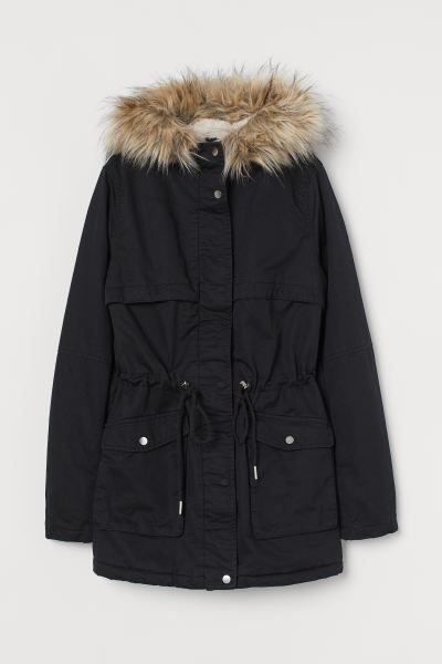 Faux Shearling-lined Parka | H&M (US)