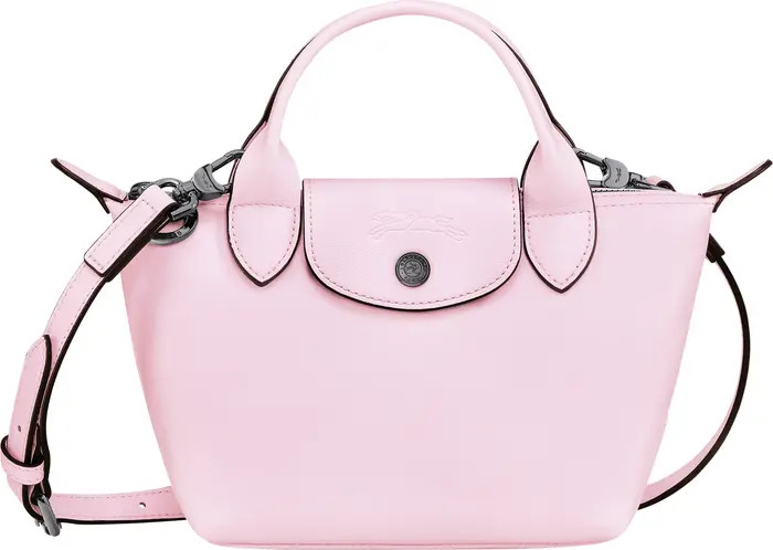 Extra Small Le Pliage Leather Top Handle Bag | Nordstrom