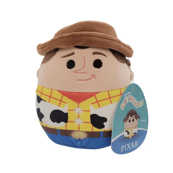 Squishmallows Pixar Woody 5 Inch Plush Toy | Disney Toy Story Woody Plush | Walmart (US)