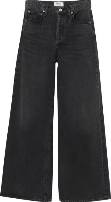 AGOLDE Dame High Rise Wide Leg No Cuff Jeans in Hitch  | Bloomingdale's Women | Bloomingdale's (US)