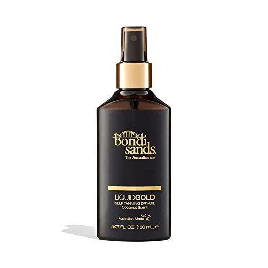 Bondi Sands Liquid Gold Self Tanning Dry Oil | Hydrating, Quick Drying, Tanning Dry-Oil for a Nat... | Amazon (US)