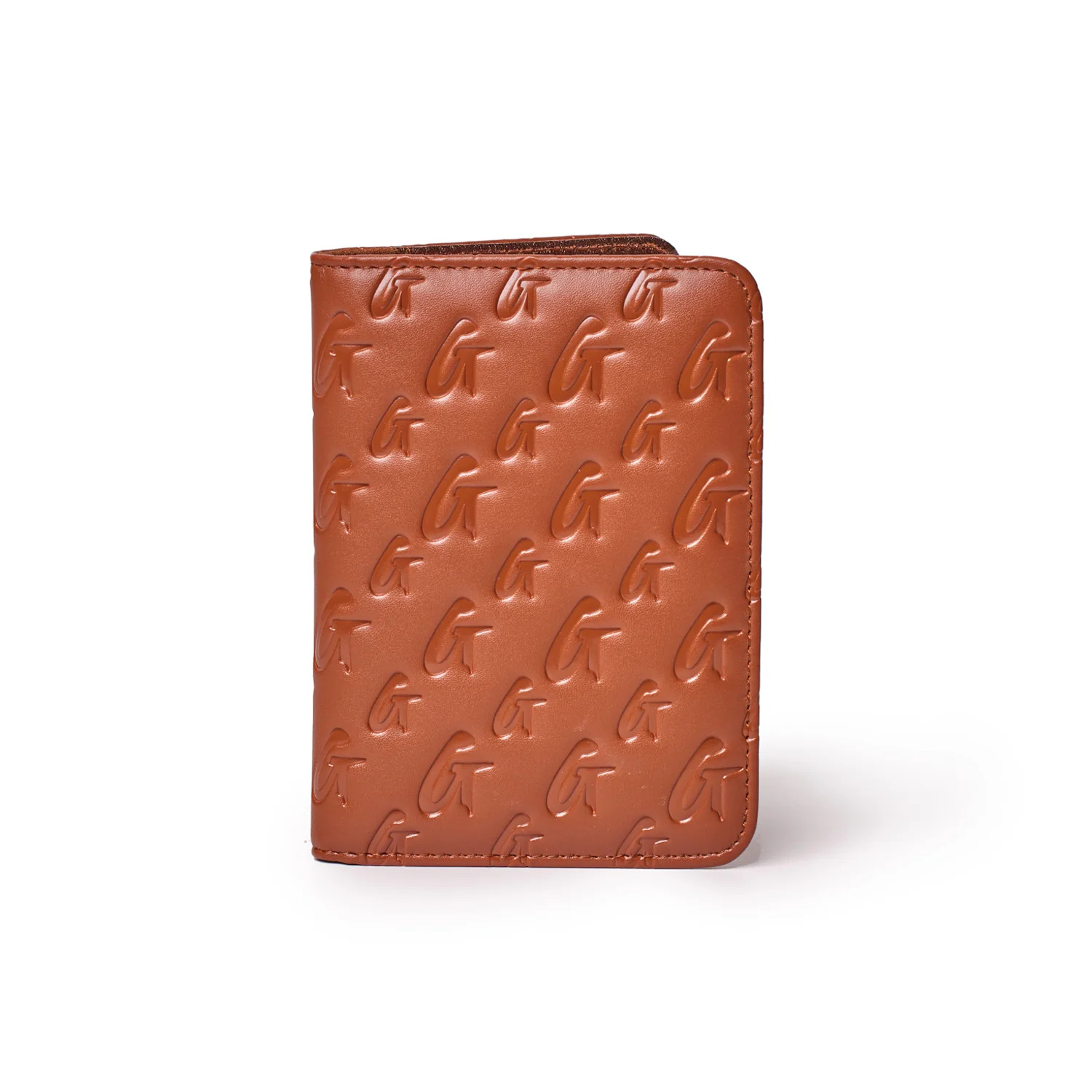 MONOGRAM PASSPORT HOLDER - BROWN | Glam-Aholic Lifestyle