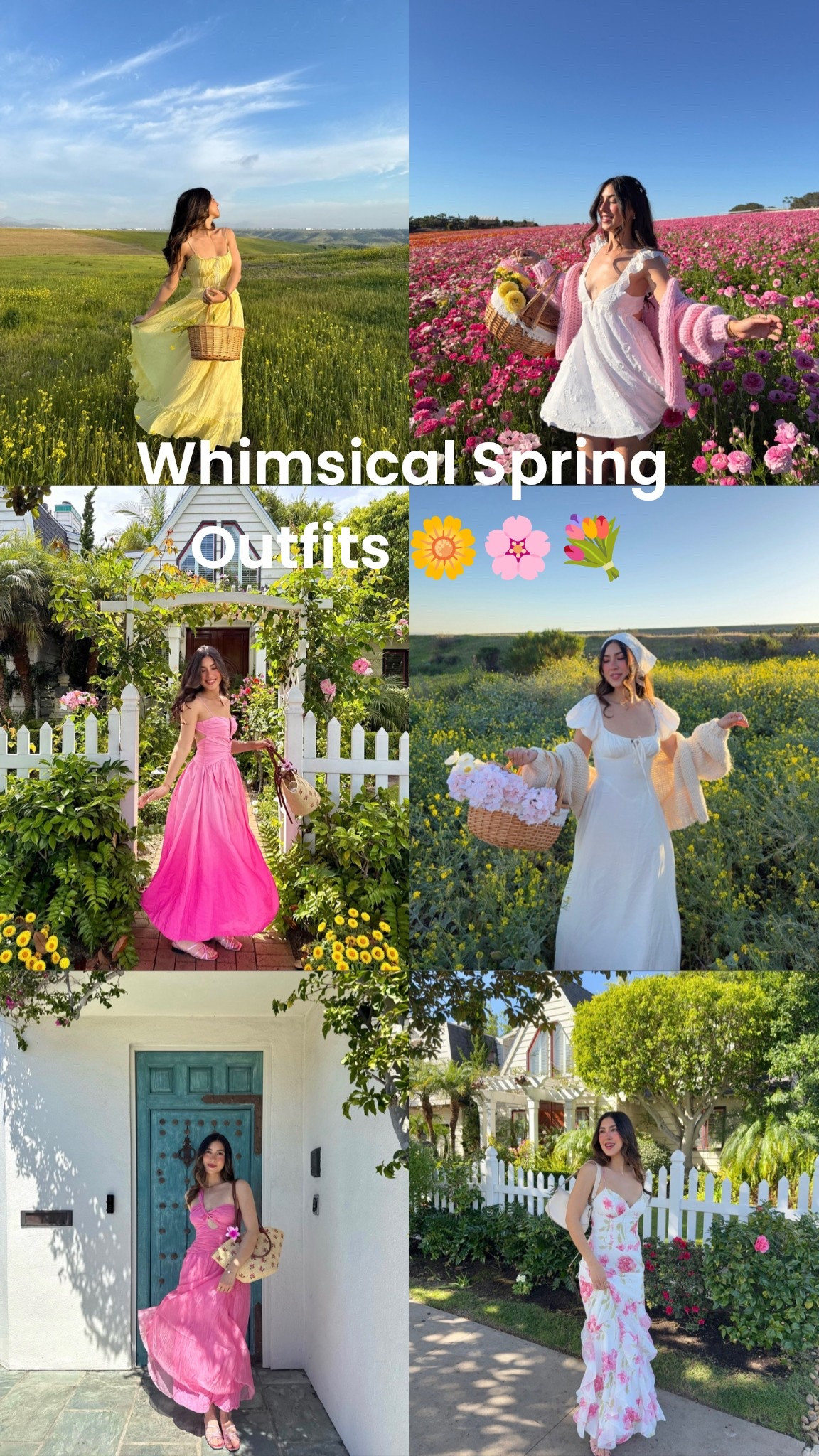 Whimsical spring outfits ~ my favorite roundups for that whimsical, girly fit 💐🌸🌼🦋