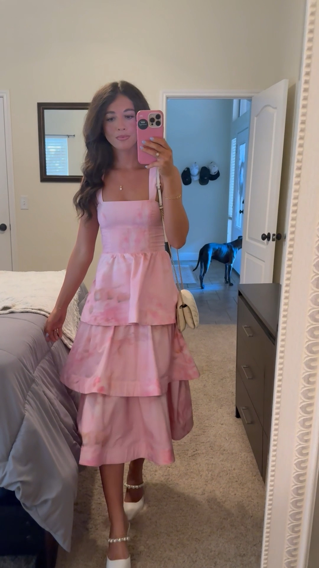 The sweetest summer dress! Wearing a size 0 🌸💗

#LTKWedding #LTKParties #LTKSaleAlert