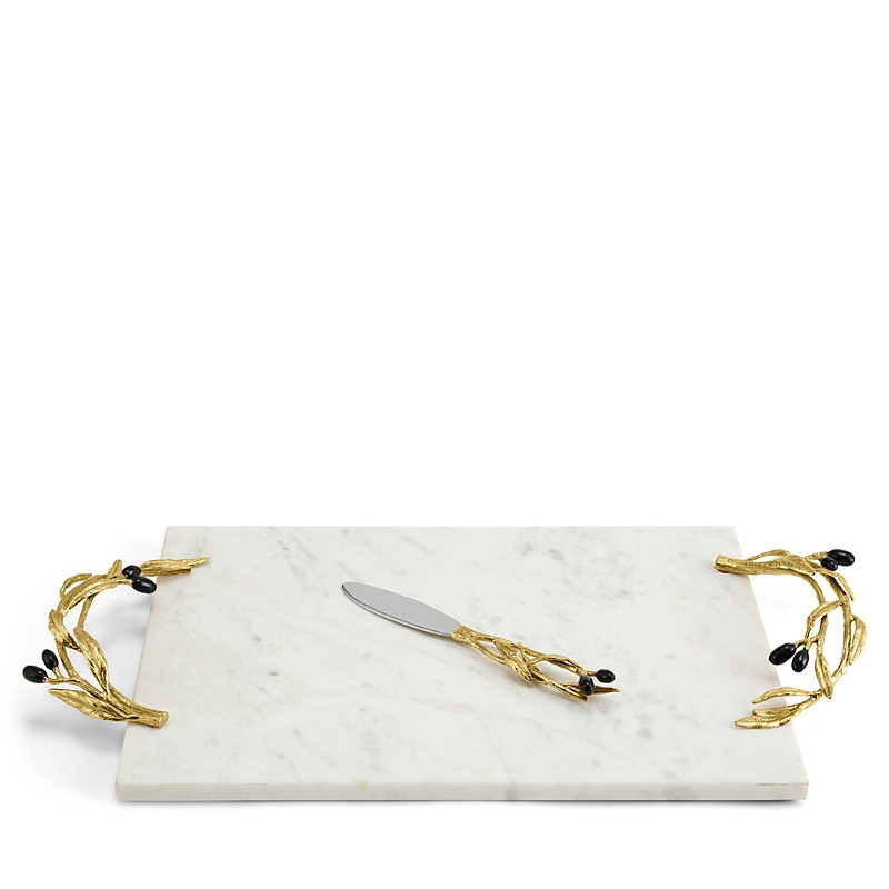 Michael Aram Olive Branch Cheese Board with Knife | Bloomingdale's (US)