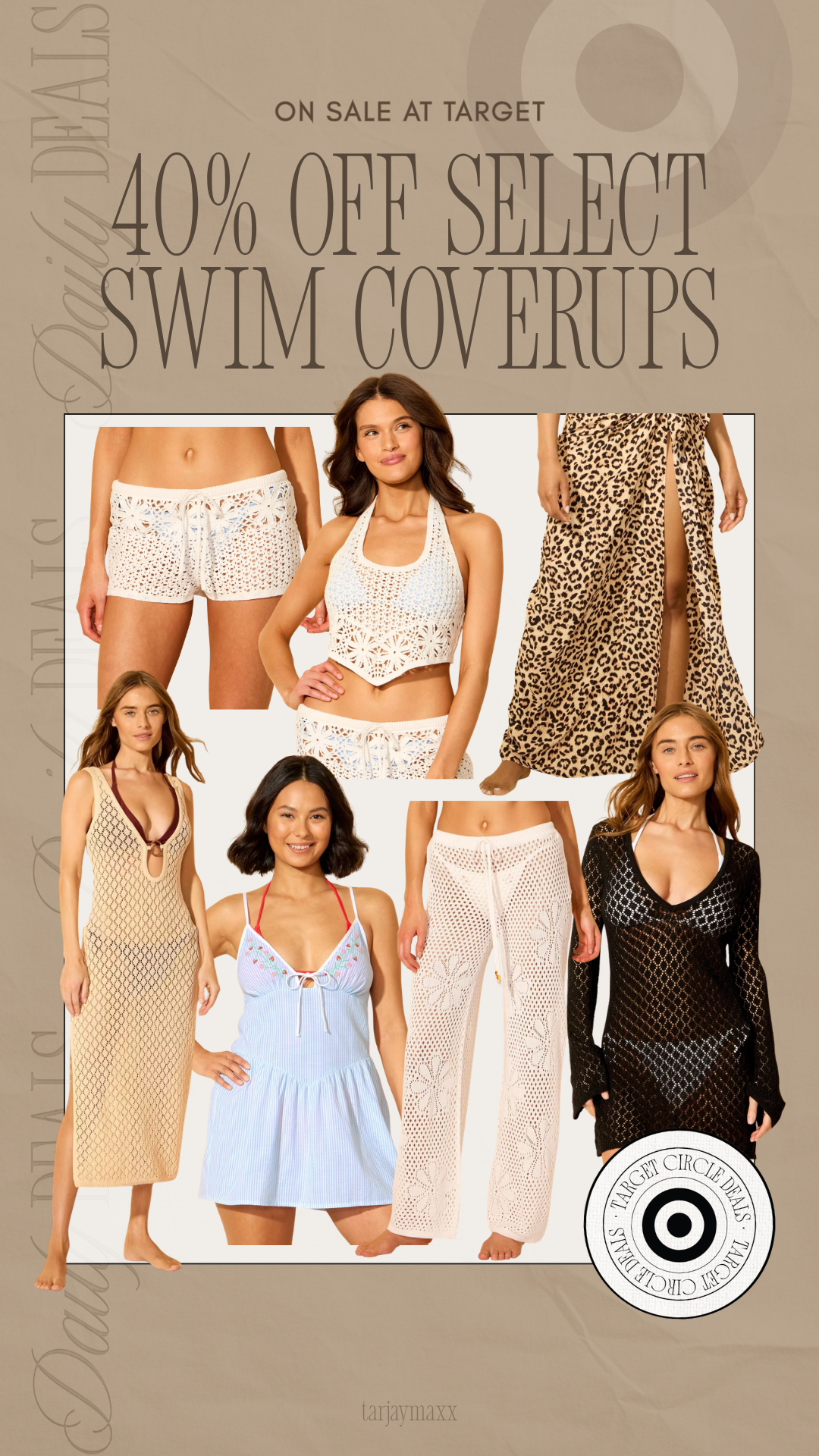 40% off swim cover ups today only and these are SO good!! perfect for vacation, pool days, or just throwing on over a swimsuit.
spring outfits 2026, vacation outfits beach, spring dresses, easter outfits women, beach outfits, date night outfits, plus size fashion, country concert outfits, work outfits, swim cover up, target deals, vacation style 

 #LTKgrwm #LTKootd #LTKSwim