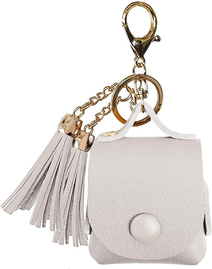 MODOS LOGICOS Charging Case Cover for Apple Air Pods, PU Leather Case with a Couple of Drooping T... | Amazon (US)