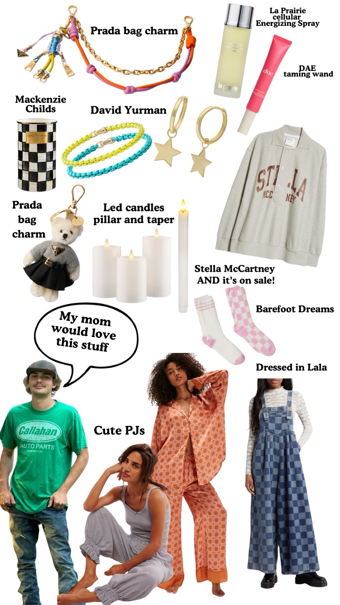 What’s on my Christmas list this year. Cozy sweatshirts, pjs, LED candles, bag charms, barefoot dreams socks, David yurman pieces, Mackenzie Childs and more! 

#LTKGiftGuide #LTKStyleTip #LTKHoliday