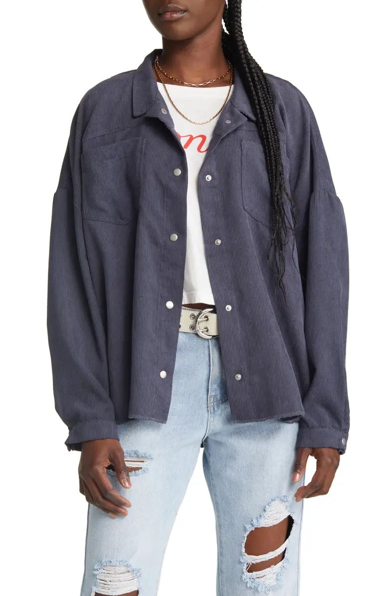 BP. Women's Oversized Corduroy Shirt Jacket | Nordstrom | Nordstrom