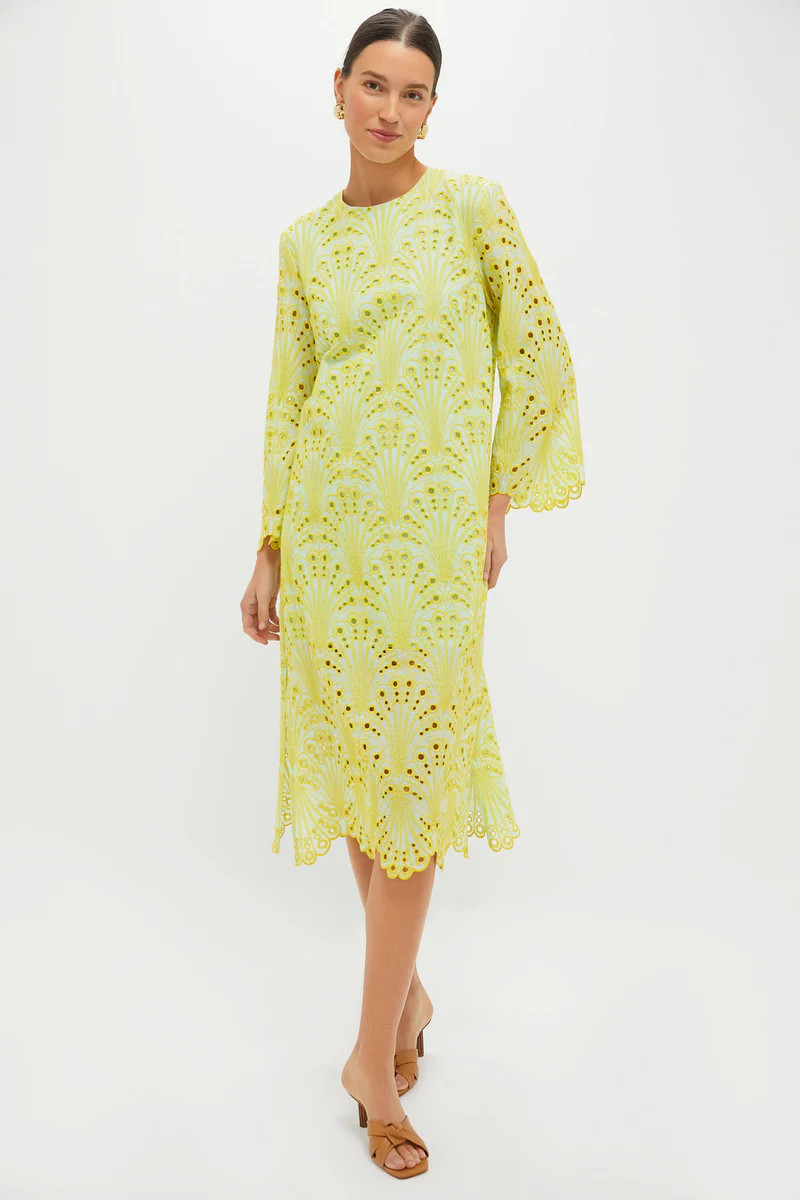 Mint and Mimosa Eyelet Jamie Dress | Tuckernuck (US)