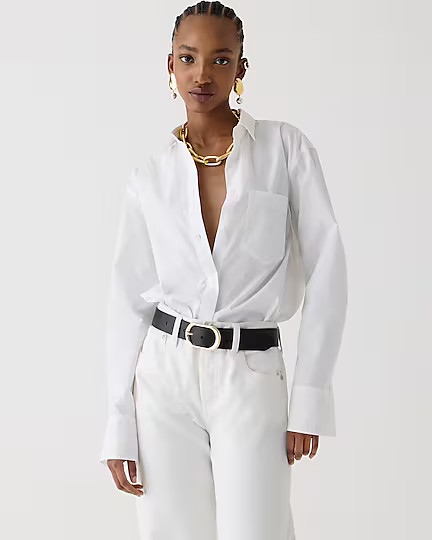 Garçon classic shirt in cotton poplin | J. Crew US