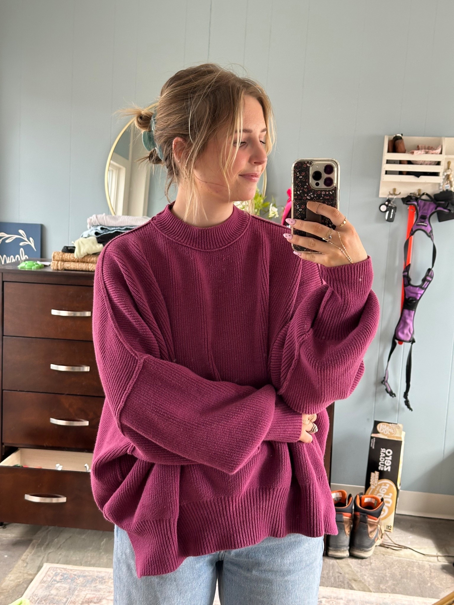 One of my go to sweaters! They don’t have this color anymore but have plenty more  

#LTKdayinmylife #LTKmomlife #LTKootd