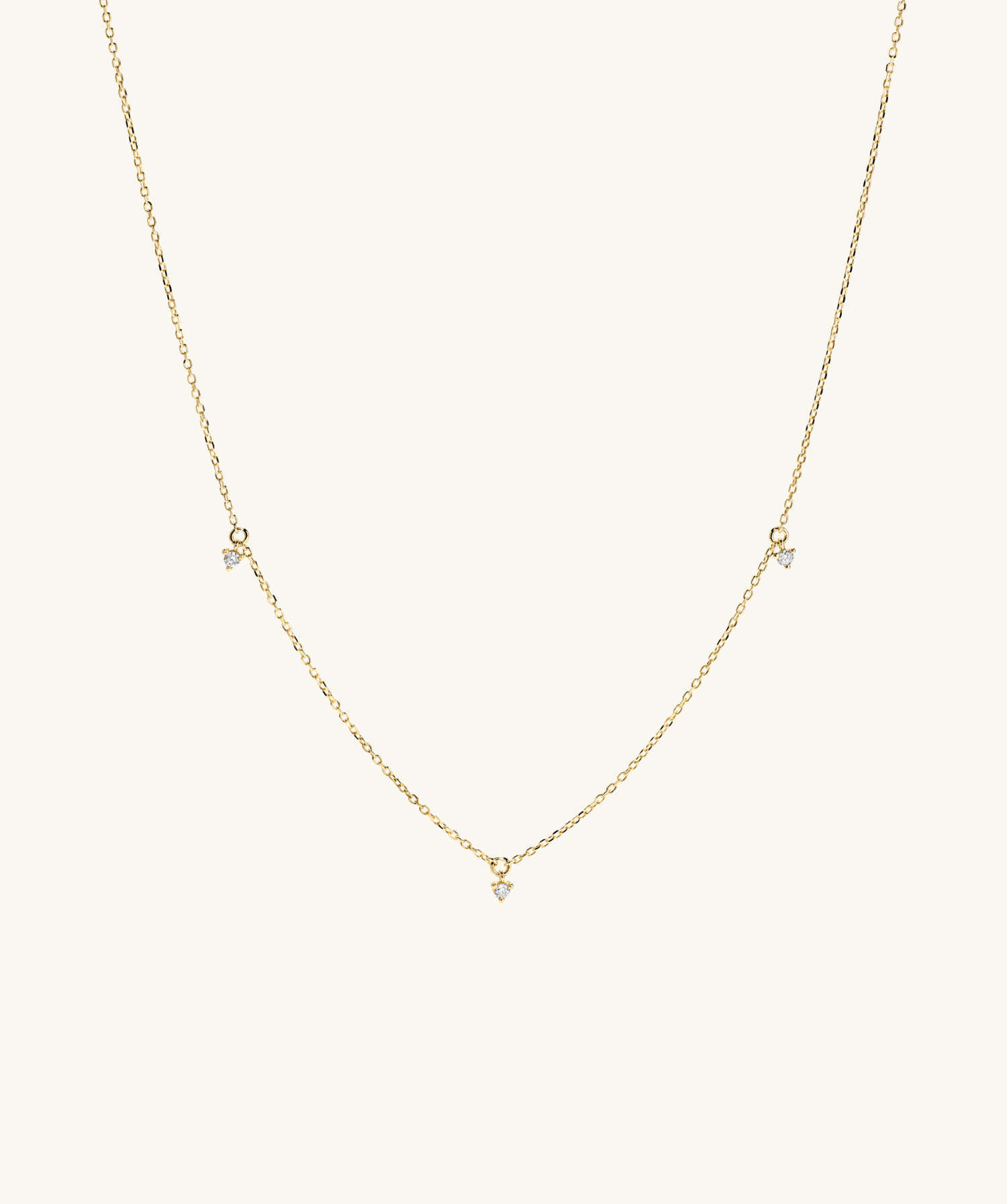 Trio Diamond Necklace | Mejuri Fine Crew