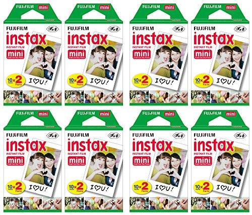 Fujifilm Instax Mini Instant Film (8 Twin Packs, 160 Total Pictures) for Instax Cameras | Amazon (US)