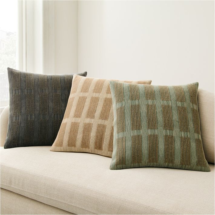 Brick Grid Pillow Cover | West Elm (US)