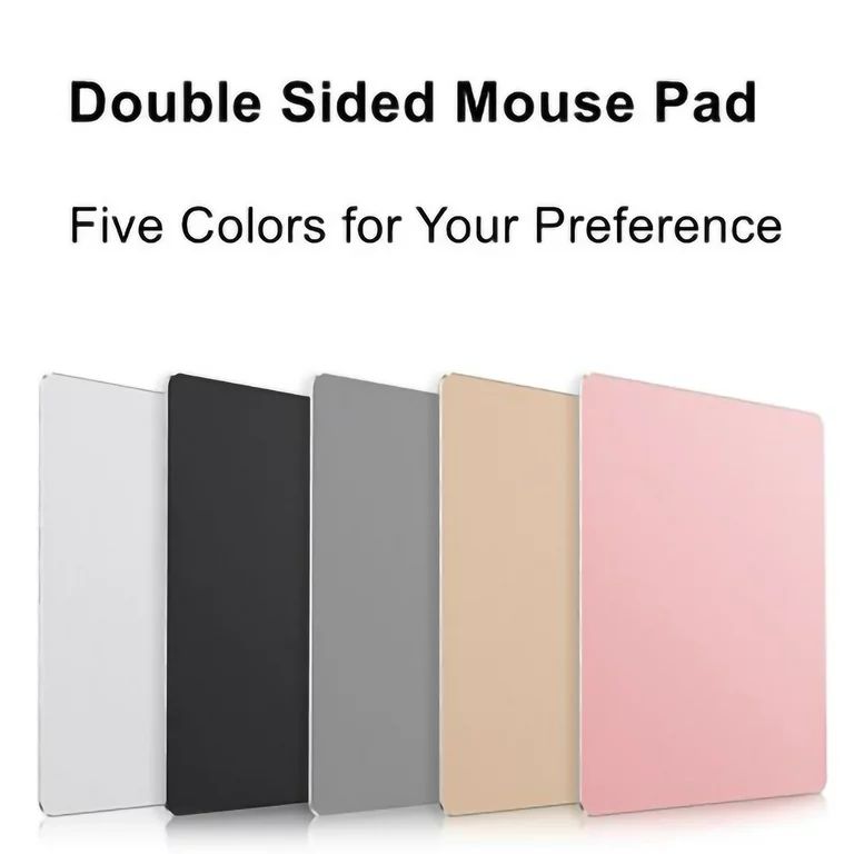 Rectangle Mouse Mat, Metal Aluminum Mouse pad, 8.66"×7.08" Smooth and Durable Double-Side Waterp... | Walmart (US)