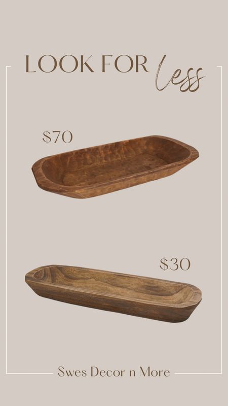 Large wood dough bowls are the perfect decor piece. Use them alone or to hold other decor, wherever you place them will surely warm up the room! 

#woodtray #neutraldecor #modernorganic #wooddecor

#LTKSeasonal #LTKhome #LTKunder50