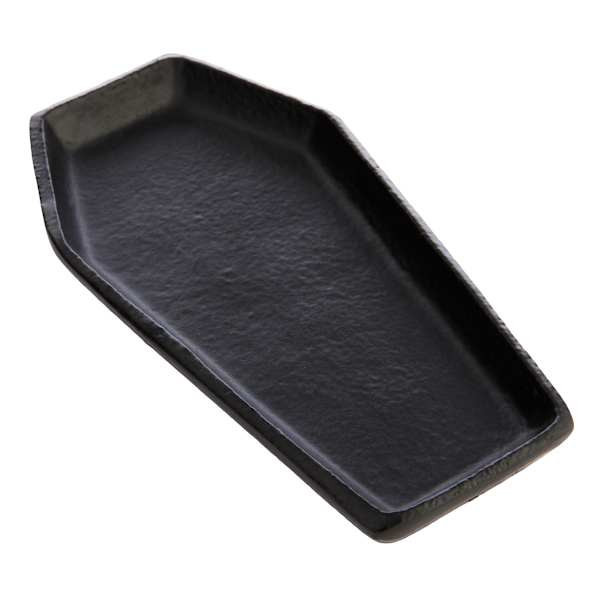 Halloween Coffin Trinket Tray At Home, Black, Metal | At Home