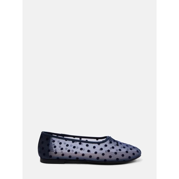 No Boundaries Women's Mesh Ballet Flats | Walmart (US)
