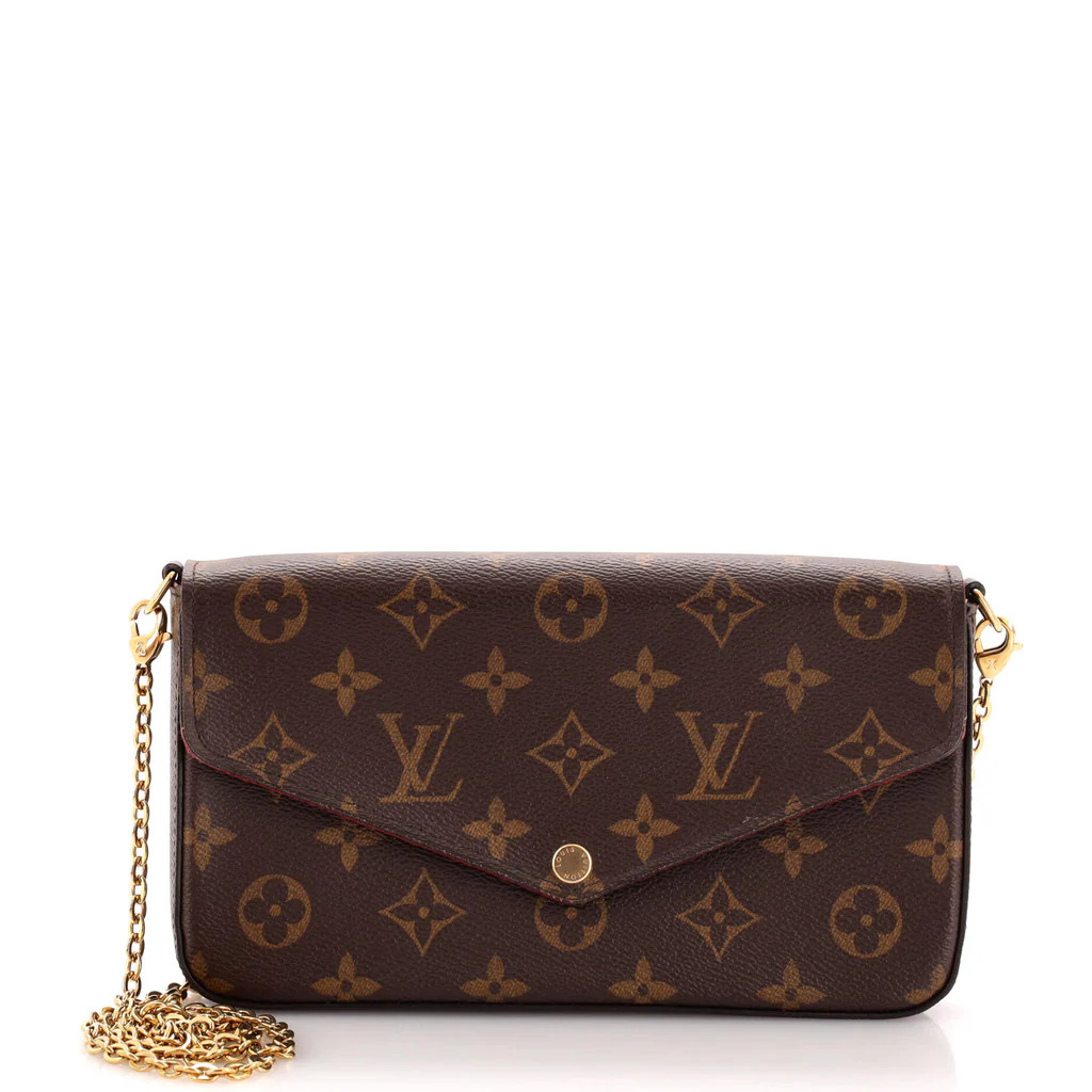 Felicie Pochette Monogram Canvas | Rebag