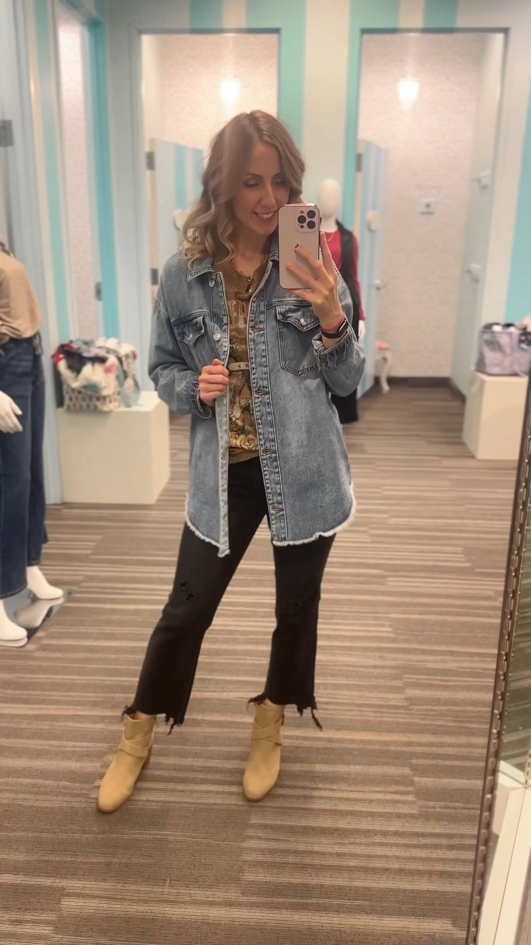 Wearing 27, small and size 4 in jeans and small in tops. 

#LTKSaleAlert #LTKgrwm #LTKootd