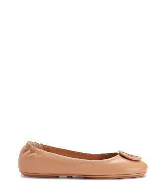 Tory Burch Minnie Travel Ballet Flats, Leather | Tory Burch US
