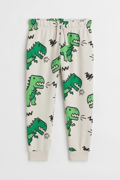 New ArrivalSoft sweatpant joggers with a printed design. Drawstring and covered elastic at waistb... | H&M (US + CA)