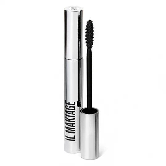 MAKIAGE Icon Black Mascara. Curls and Thickens Every Lash, Quick Drying Formula. High Impact Fanned-Out Effect | IL MAKIAGE
