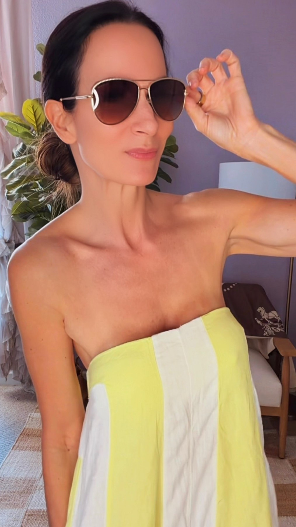 Christmas may be over… but self-gifting is a year-round commitment 😌💎

I didn’t get these as a gift — so I fixed it.
Classic, timeless, and instantly elevates everything.

Sometimes the best presents are the ones you pick yourself ✨

Wearing XS in romper 

#NicoleColeeStyle
#SelfGifting
#LuxuryMoments
#DesignerAccessories
#EverydayElegance



#LTKGiftGuide #LTKOver40