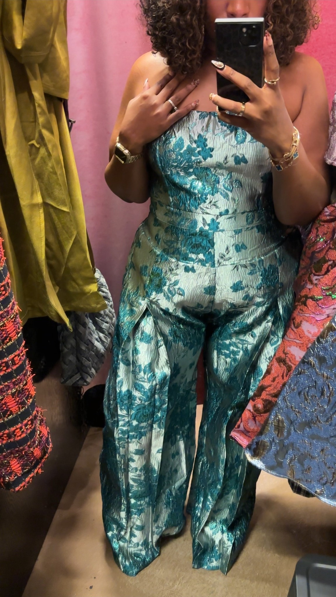Akira jumpsuit 

#LTKHoliday #LTKStyleTip #LTKMidsize