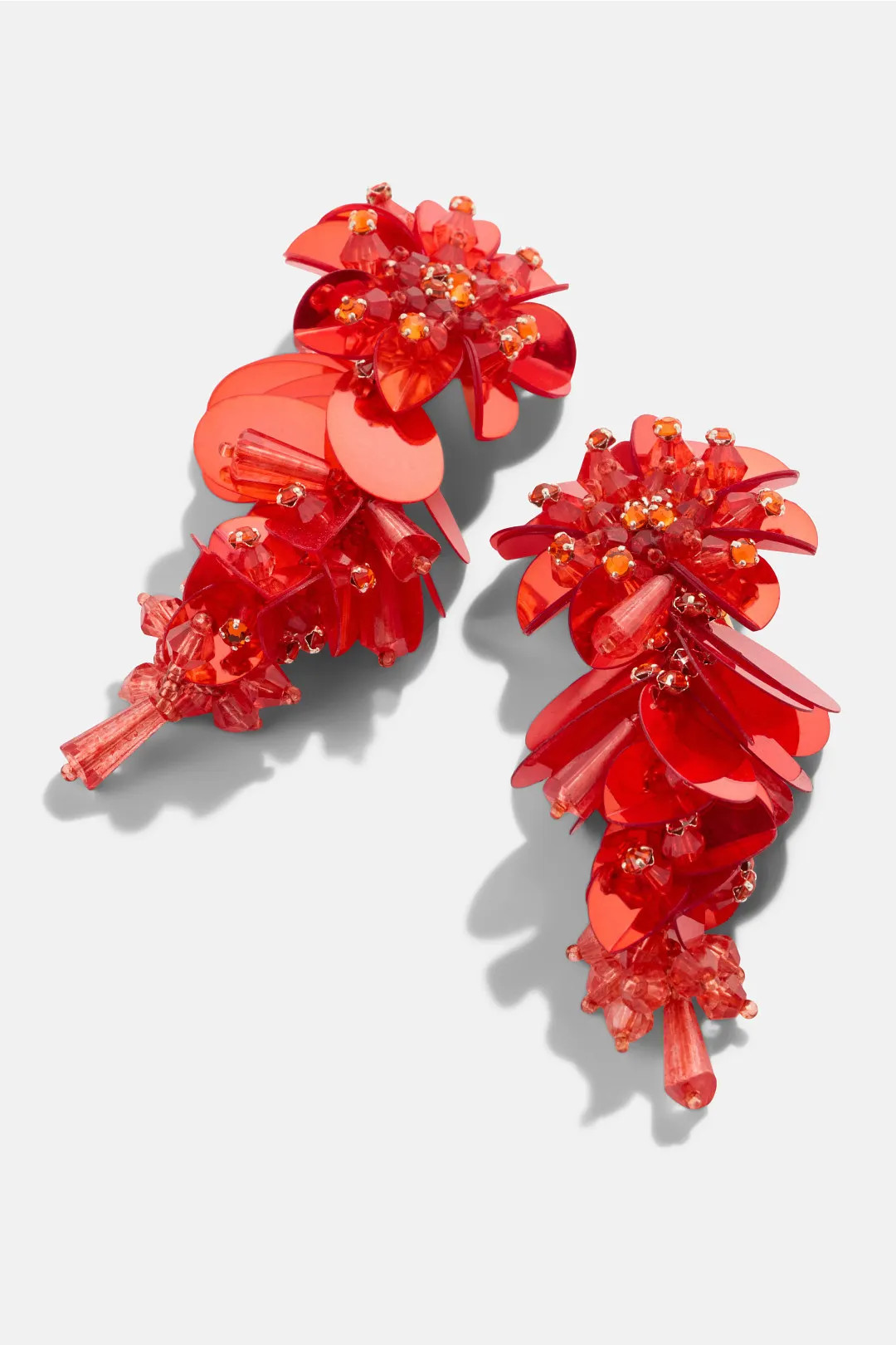 Oscar de la Renta Bouquet Tassel Drop Earrings | Rent the Runway