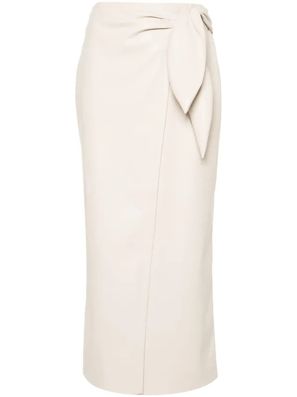 Amas tied midi skirt | Farfetch Global