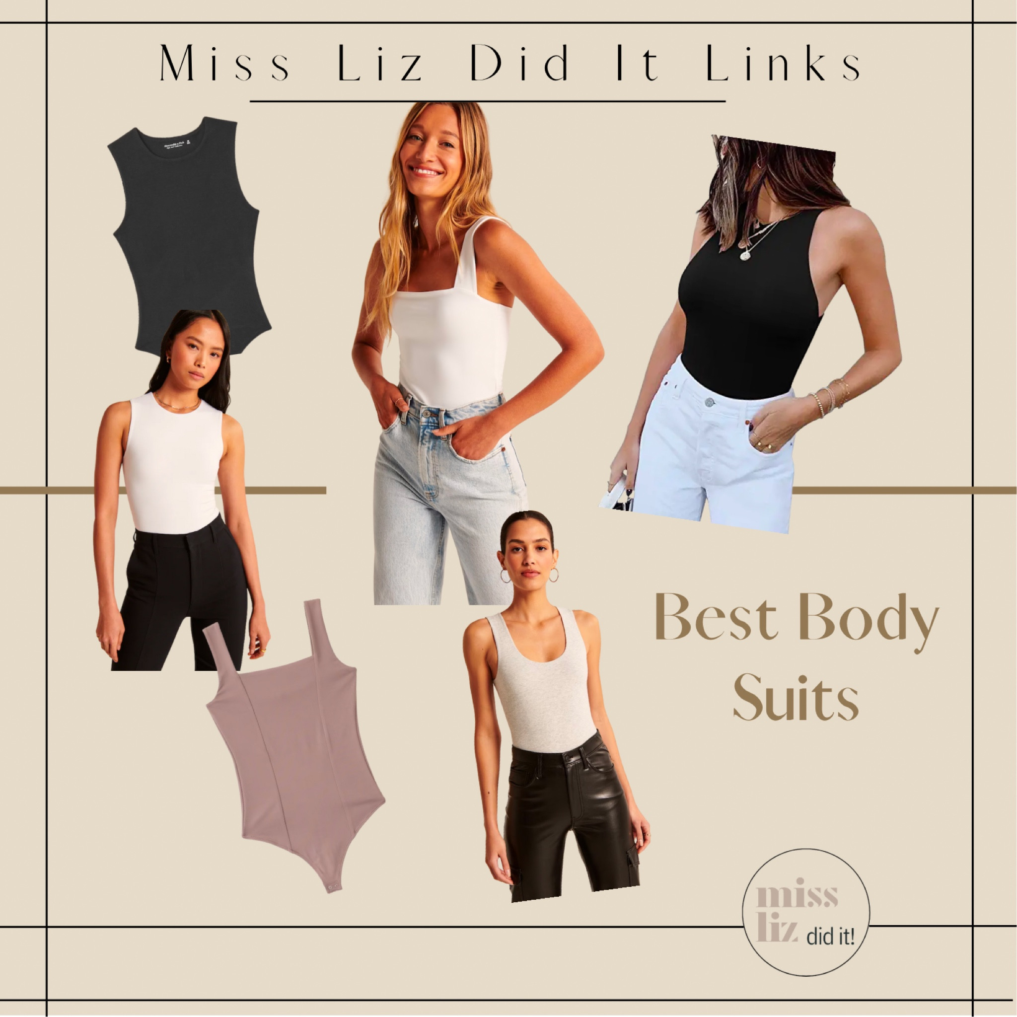 Bodysuits are my go to so here are my favs from different price points!

#LTKstyletip #LTKunder50 #LTKunder100