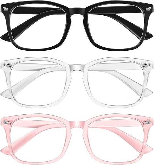 Blue Light Blocking Glasses, Computer Gaming Glasses for Women Men, Anti Glare Glasses Non Prescr... | Amazon (CA)