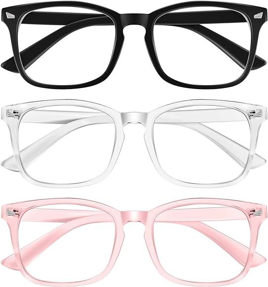 Blue Light Blocking Glasses, Computer Gaming Glasses for Women Men, Anti Glare Glasses Non Prescr... | Amazon (CA)
