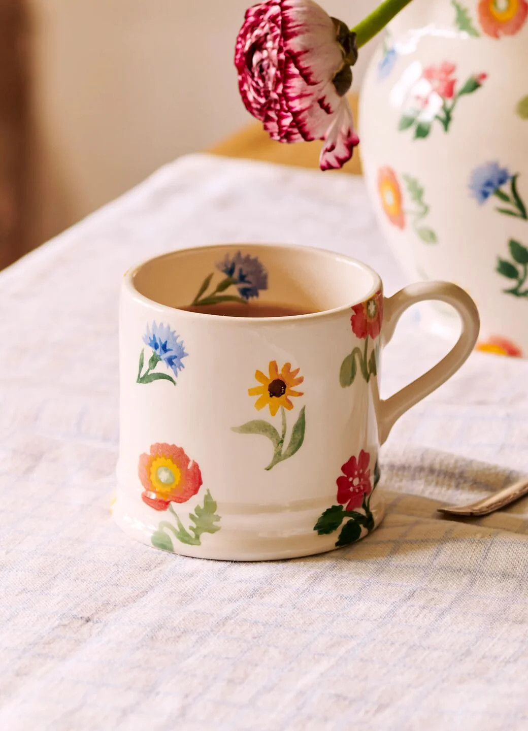 Poppies & Pinks Small Mug | Emma Bridgewater (UK)