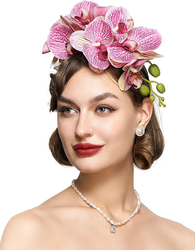 Coucoland Butterfly Fascinator Hat Monarch Butterfly Headband Crown Tea Party Halloween Costume H... | Amazon (US)