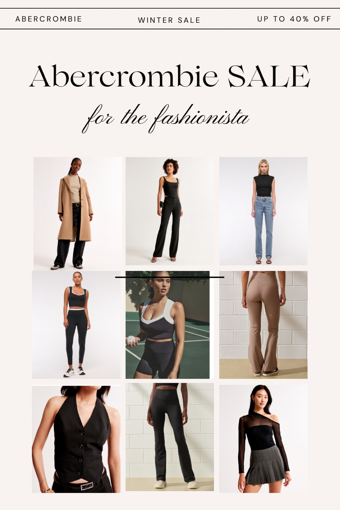 Abercrombie & Fitch YPB Sale for extra $$ off!  

#LTKSeasonal #LTKSaleAlert #LTKStyleTip