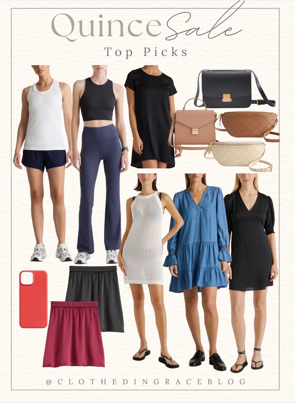 Favorite sale top picks from Quince! 

Athletic wear, dress, denim, skirt, purse, leggings, shorts, pool, beach coverup

#LTKActive #LTKSaleAlert #LTKootd