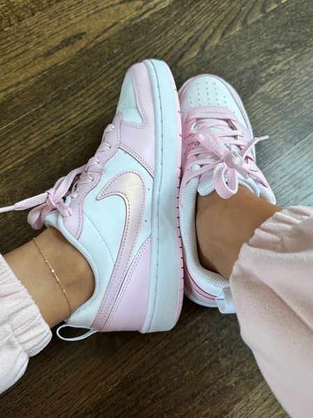Amazon finds |  Pink and white Nike shoes | gift guide | gifts for her  gifts for teens | anklet bracelet | pink sweatpants 

#LTKstyletip #LTKGiftGuide #LTKshoecrush
