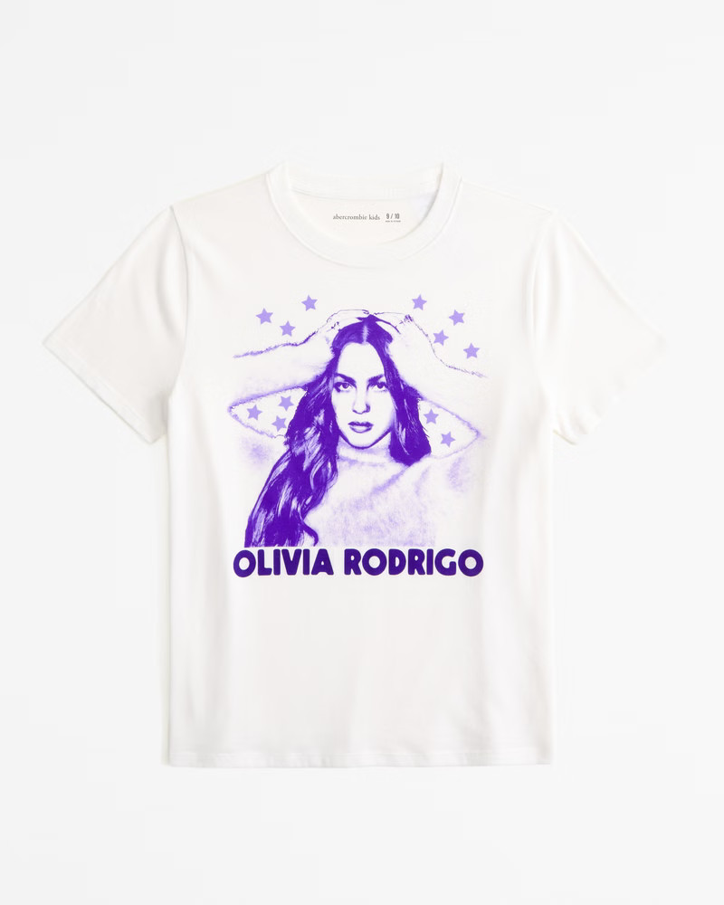 oversized olivia rodrigo graphic tee | Abercrombie & Fitch (US)