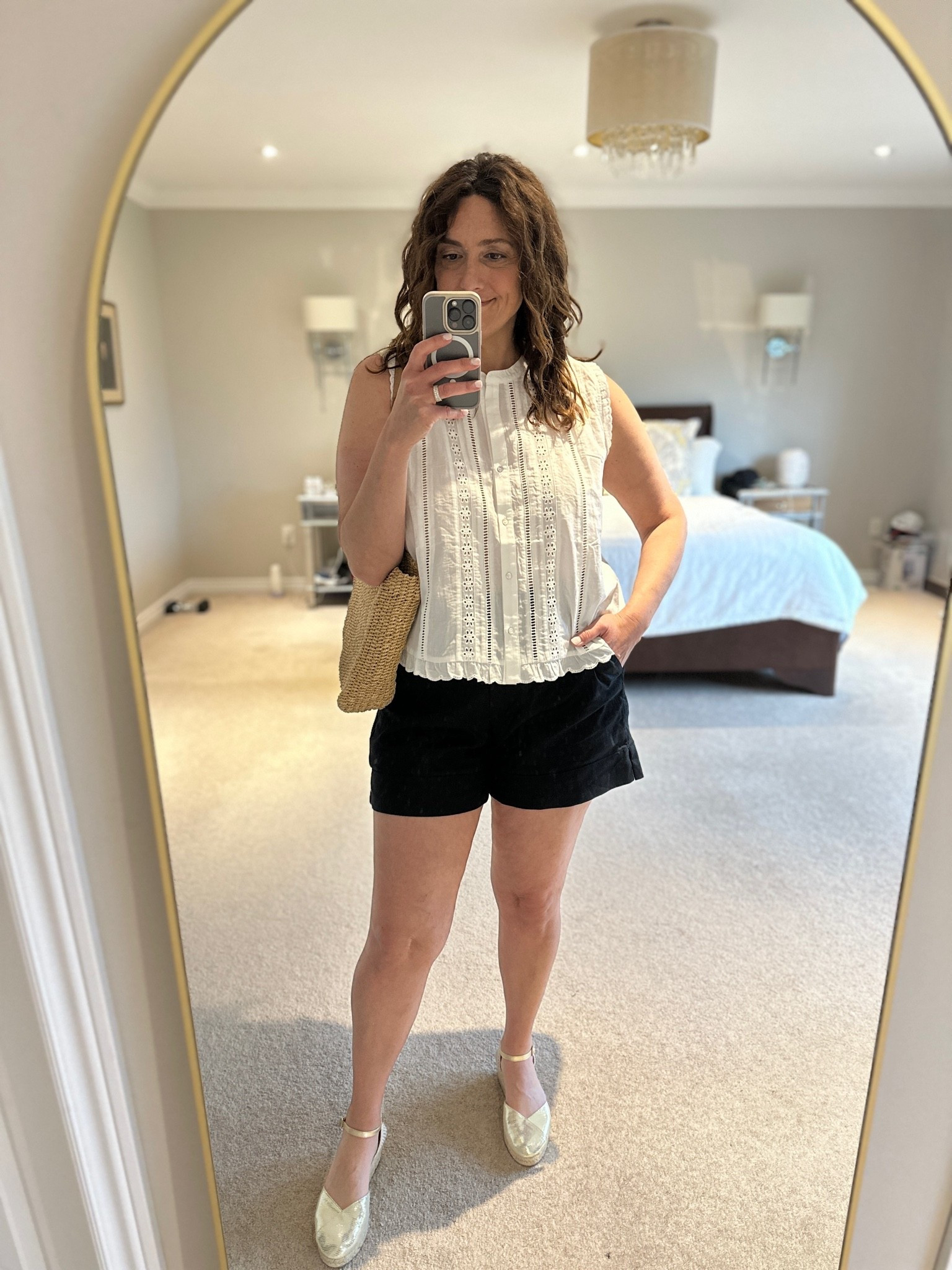 Easy summer day to dinner outfit

#LTKover50style #LTKmidsize #LTKsummer