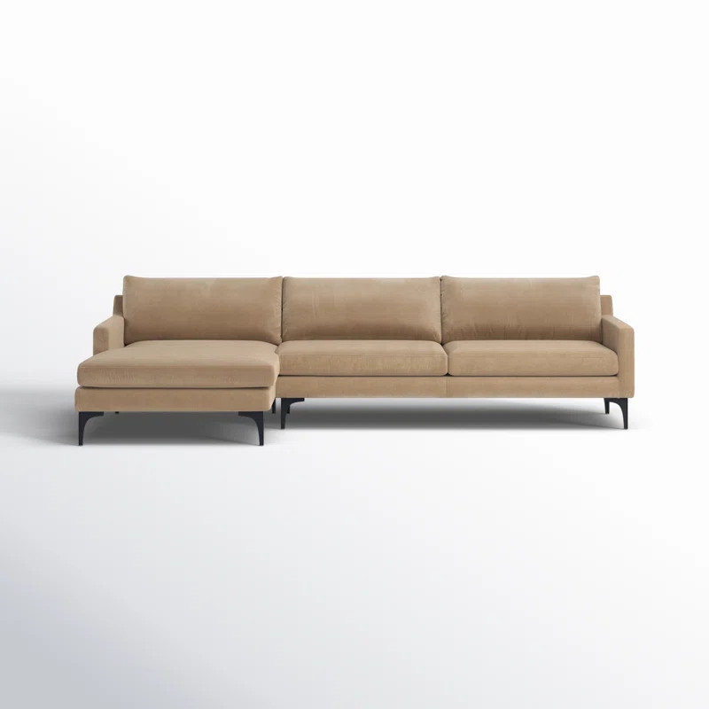 Jones 2 - Piece Upholstered Chaise Sectional | AllModern