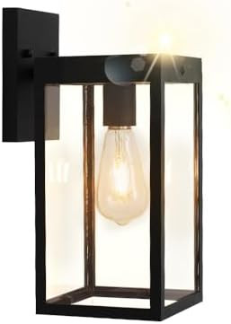 Solar Wall Lights Outdoor Waterproof,Outside Dusk to Dawn Solar Porch Light,Exterior Lighting Wal... | Amazon (US)