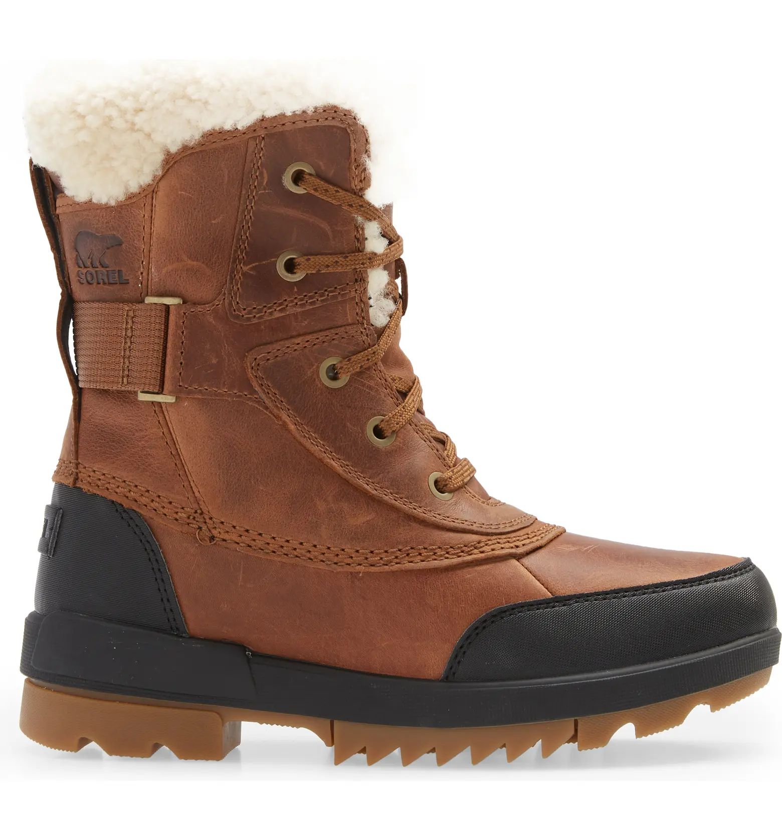 Tivoli™ Parc Waterproof Genuine Shearling Collar Winter Boot | Nordstrom