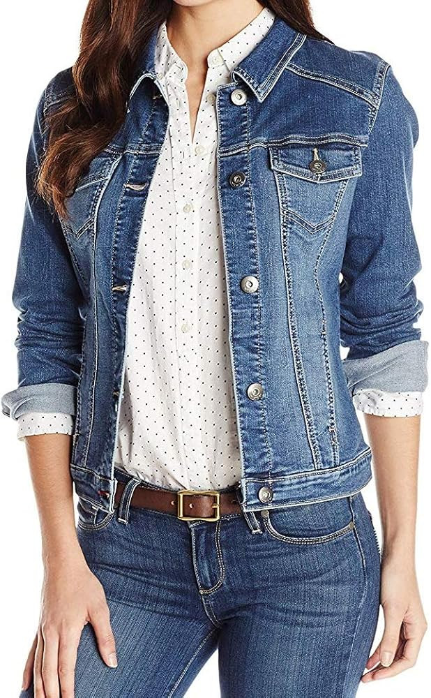 Wrangler Authentics Women's Stretch Denim Jacket | Amazon (US)